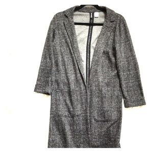 H&M black trench coat